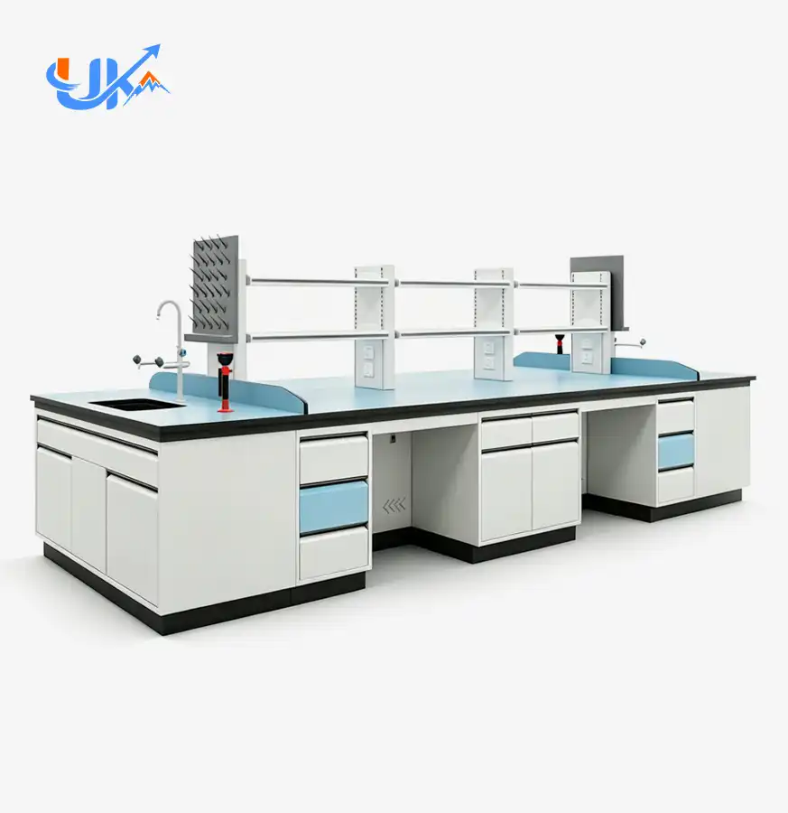 How to clean science lab tables?